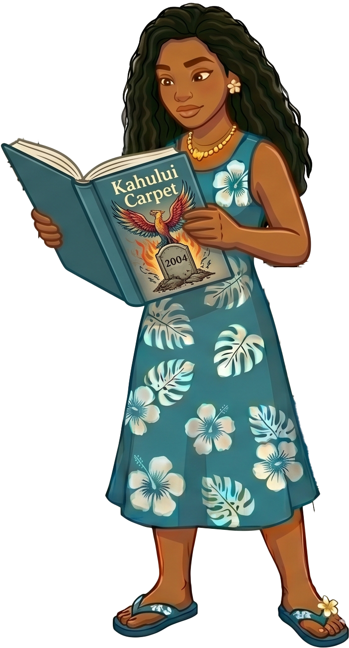 Welcoming Hawaiian woman — E komo mai